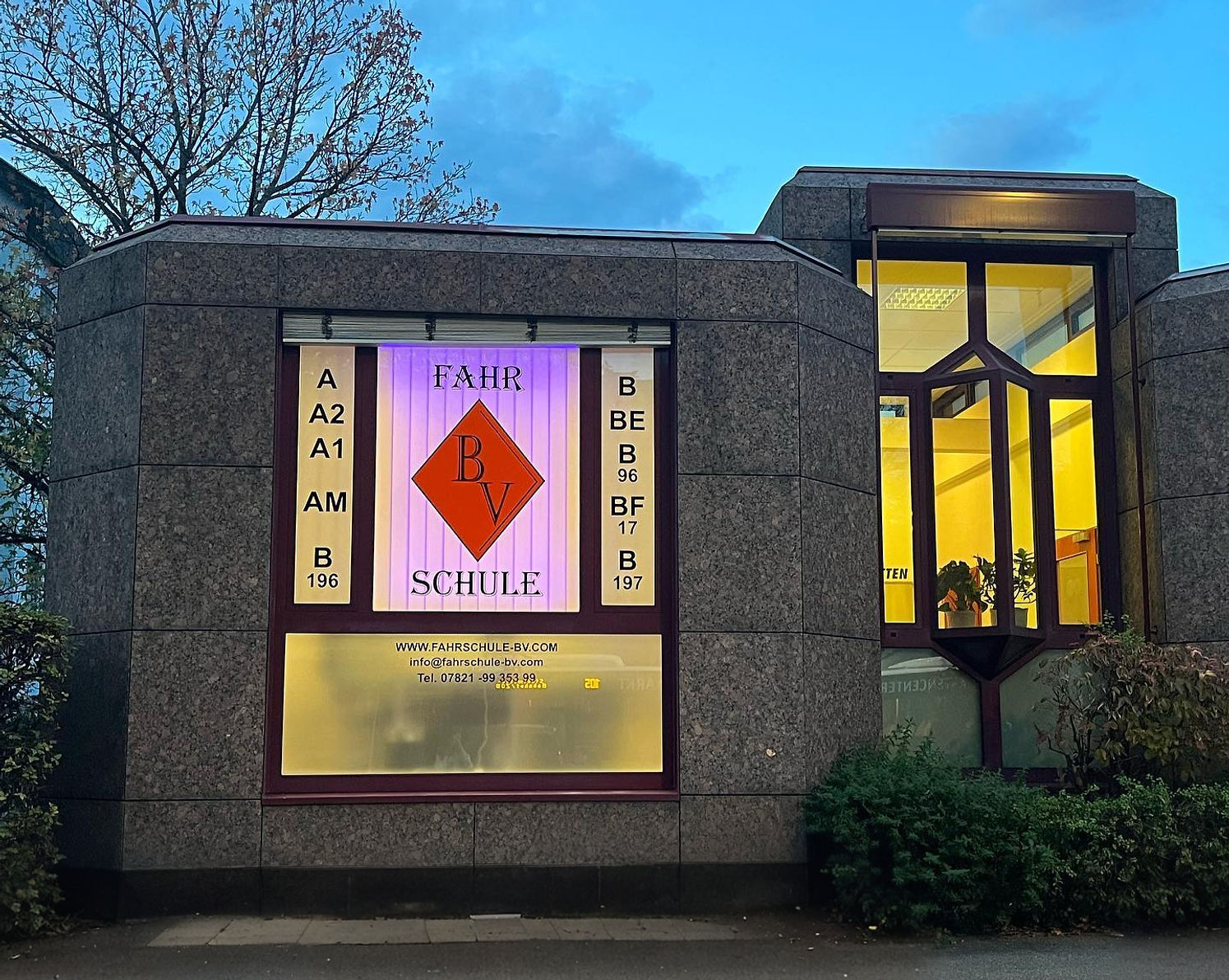 Fahrschule BV in der Bismarckstraße 71 in Lahr
